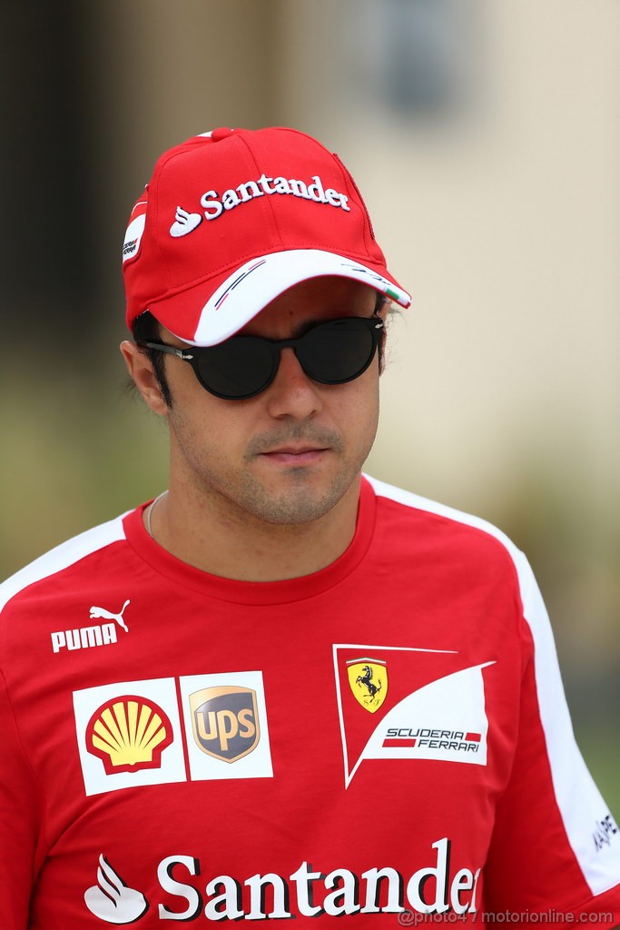 GP BAHRAIN, 20.04.2012- Prove Libere 3, Felipe Massa (BRA) Ferrari F138 