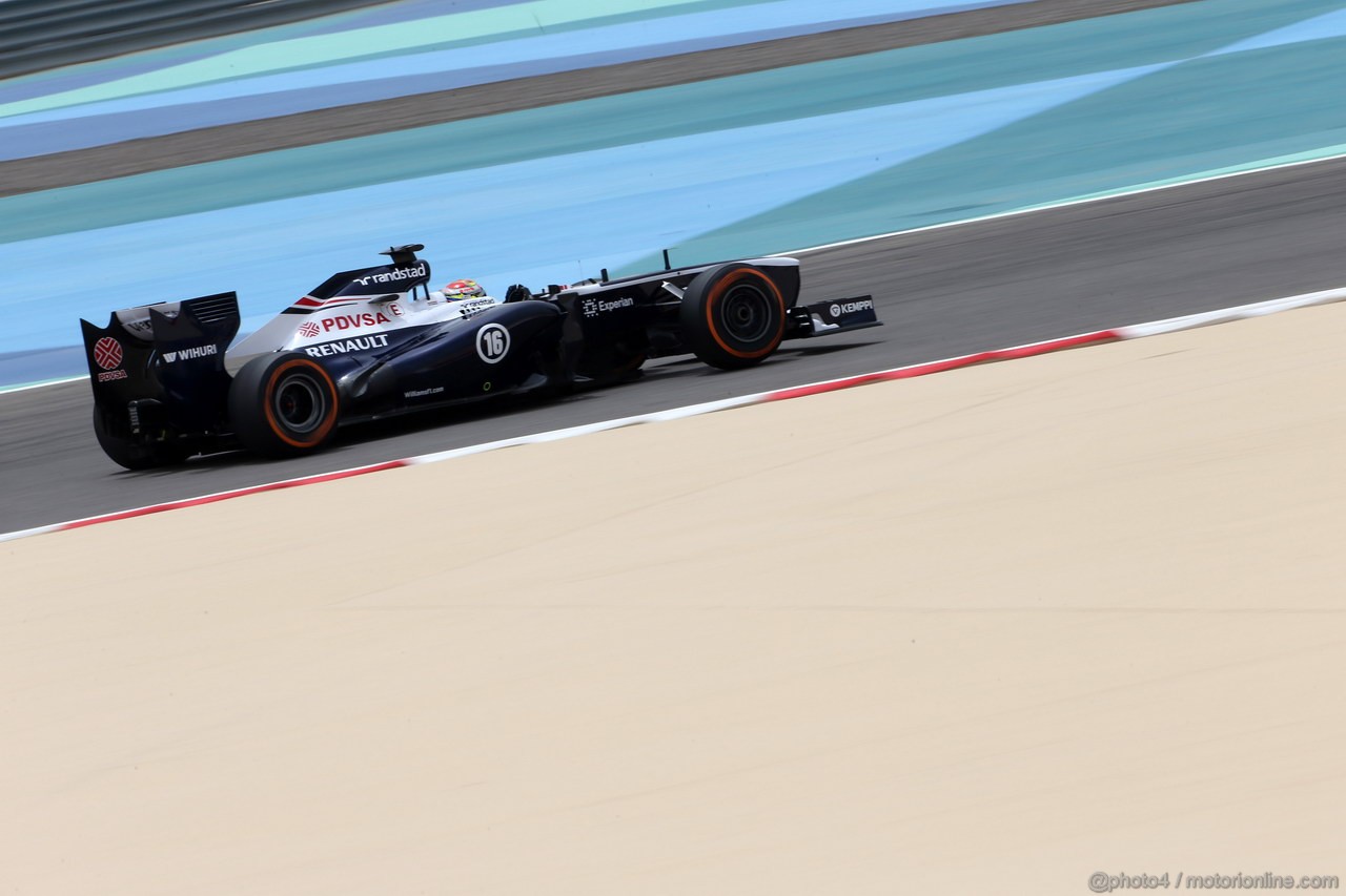 GP BAHRAIN, 20.04.2012- Prove Libere 3, Pastor Maldonado (VEN) Williams F1 Team FW35 