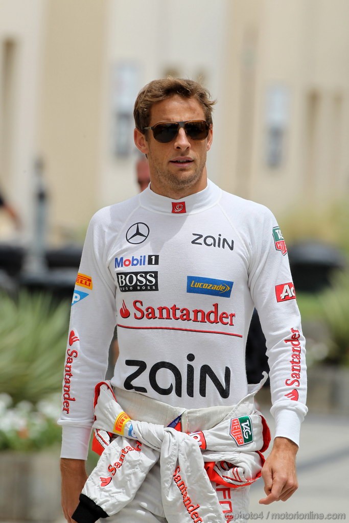 GP BAHRAIN, 20.04.2012- Prove Libere 3, Jenson Button (GBR) McLaren Mercedes MP4-28 