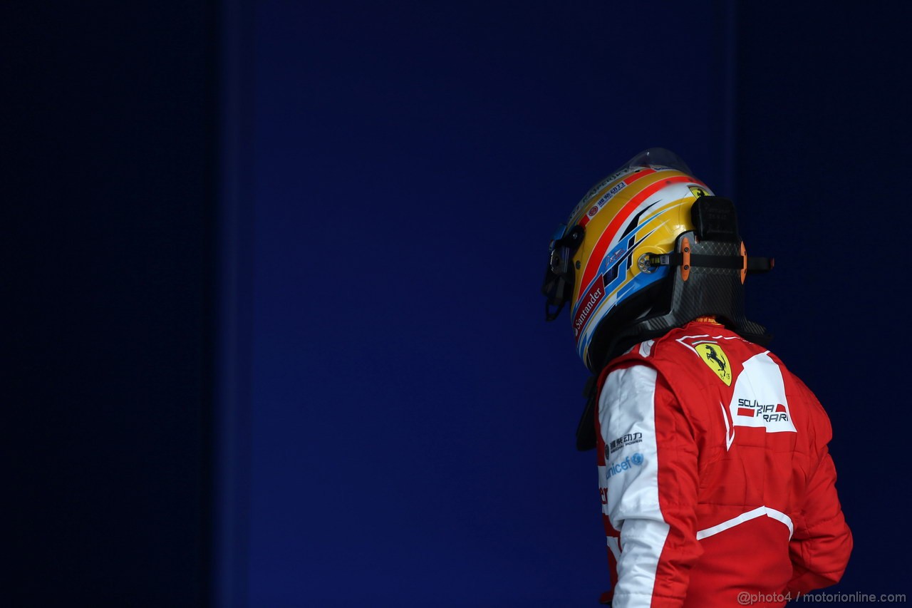 GP BAHRAIN, 20.04.2012- Qualifiche, Fernando Alonso (ESP) Ferrari F138 