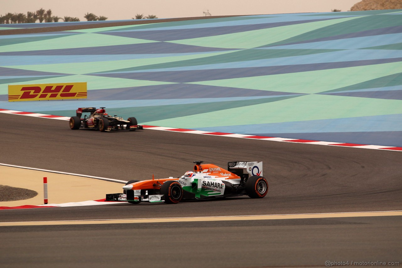 GP BAHRAIN, 20.04.2012- Qualifiche, Paul di Resta (GBR) Sahara Force India F1 Team VJM06 