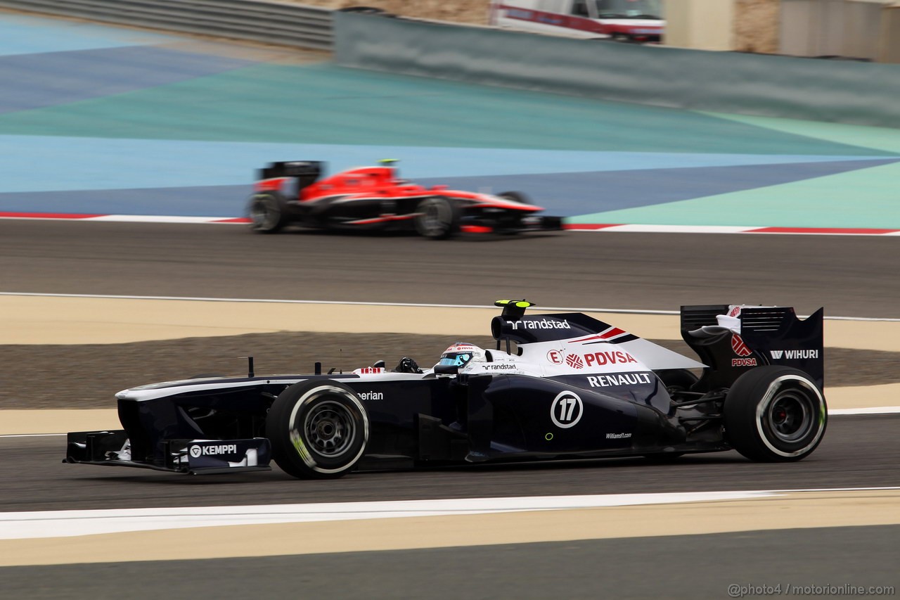 GP BAHRAIN, 20.04.2012- Qualifiche, Valtteri Bottas (FIN), Williams F1 Team FW35 