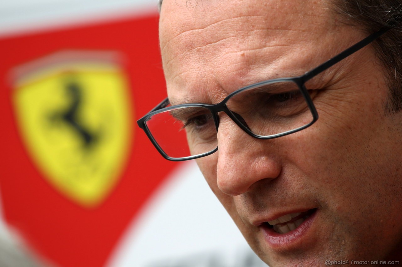 GP BAHRAIN, 20.04.2012- Qualifiche, Stefano Domenicali (ITA), Team Principal 