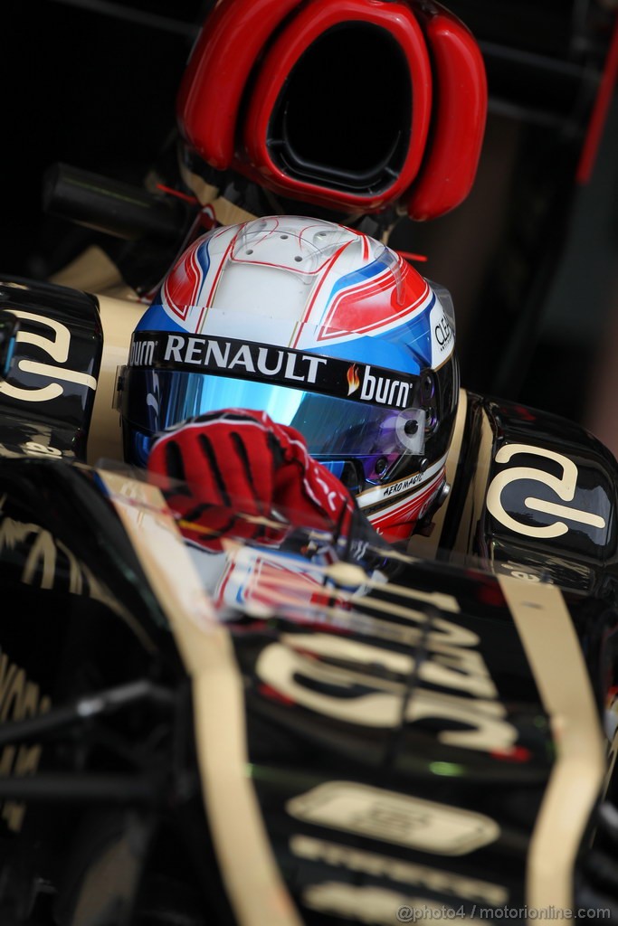 GP BAHRAIN, 20.04.2012- Qualifiche, Kimi Raikkonen (FIN) Lotus F1 Team E21 