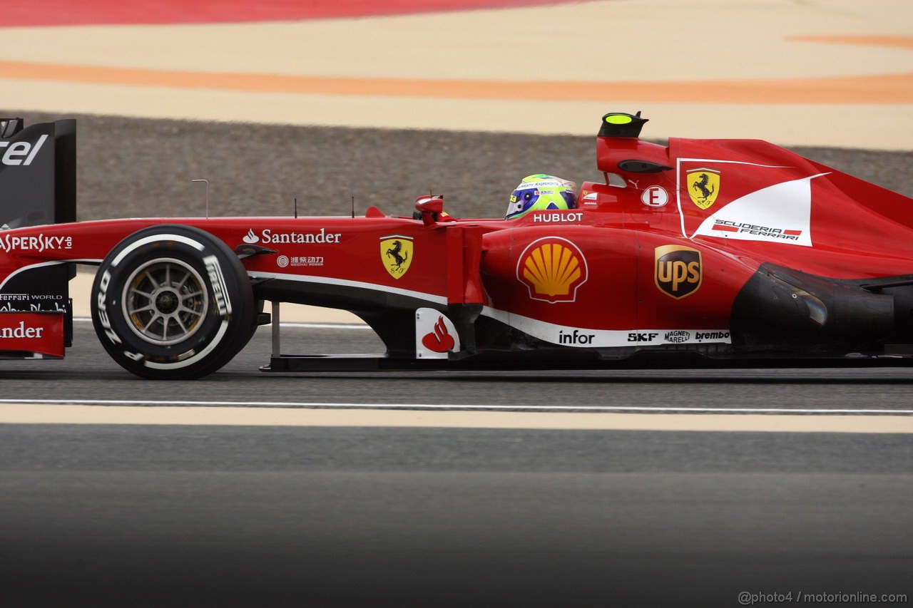 GP BAHRAIN, 20.04.2012- Qualifiche, Felipe Massa (BRA) Ferrari F138 