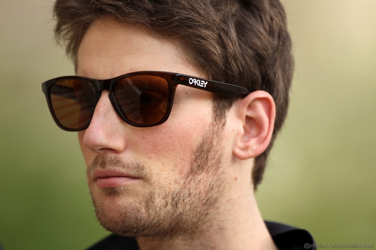 GP BAHRAIN, 20.04.2012- Romain Grosjean (FRA) Lotus F1 Team E21 