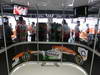 GP BAHRAIN, 20.04.2012- Free Practice 3, Force India garage