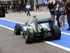 GP BAHRAIN, 20.04.2012- Free Practice 3, Lewis Hamilton (GBR) Mercedes AMG F1 W04 crashed
