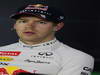 GP BAHRAIN, 20.04.2012- Qualifiche, Conferenza Stampa, Sebastian Vettel (GER) Red Bull Racing RB9 