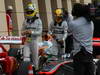 GP BAHRAIN, 20.04.2012- Qualifiche, Nico Rosberg (GER) Mercedes AMG F1 W04 e Lewis Hamilton (GBR) Mercedes AMG F1 W04 