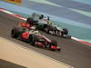 GP BAHRAIN, 20.04.2012- Qualifiche, Sergio Perez (MEX) McLaren MP4-28 e Lewis Hamilton (GBR) Mercedes AMG F1 W04 