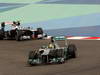 GP BAHRAIN, 20.04.2012- Qualifiche, Nico Rosberg (GER) Mercedes AMG F1 W04 davanti a Valtteri Bottas (FIN), Williams F1 Team FW35 