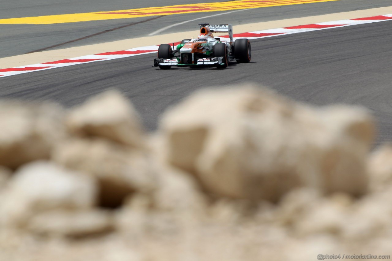 GP BAHRAIN, 19.04.2013- Prove Libere 1, Paul di Resta (GBR) Sahara Force India F1 Team VJM06 