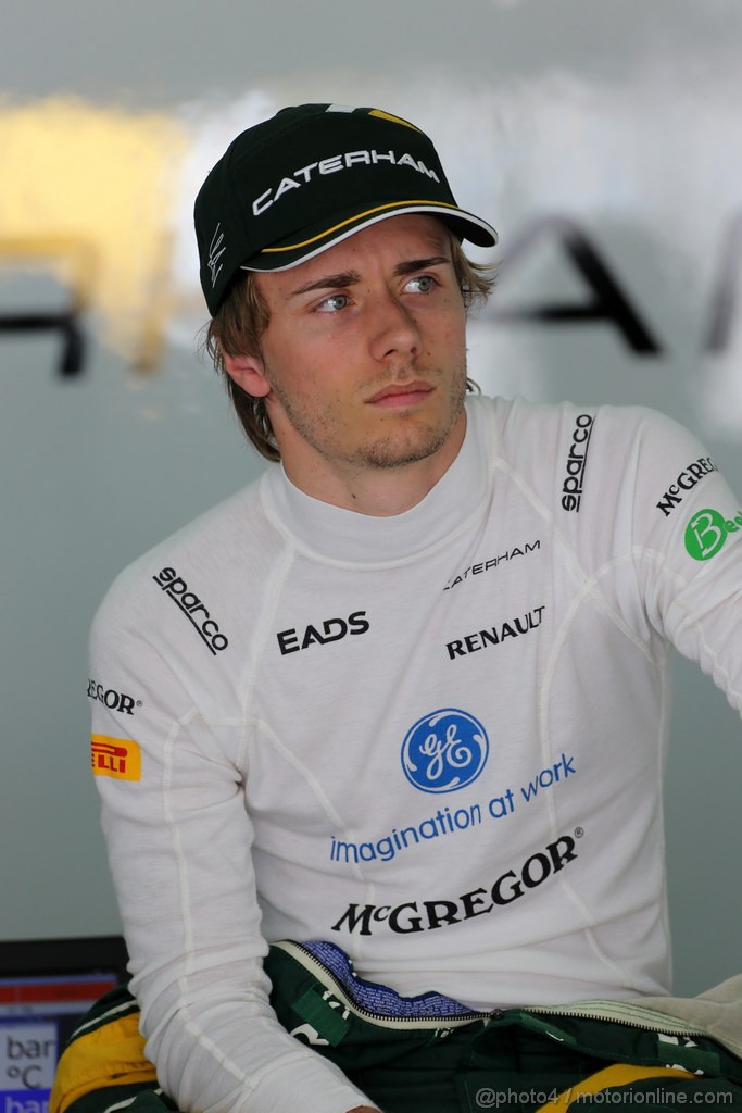 GP BAHRAIN, 19.04.2013- Prove Libere 1, Charles Pic (FRA) Caterham F1 Team CT03 