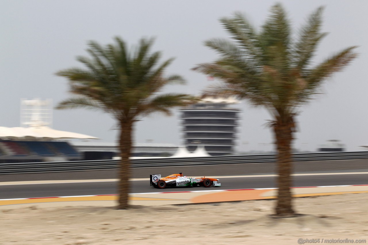 GP BAHRAIN, 19.04.2013- Prove Libere 1, Paul di Resta (GBR) Sahara Force India F1 Team VJM06 
