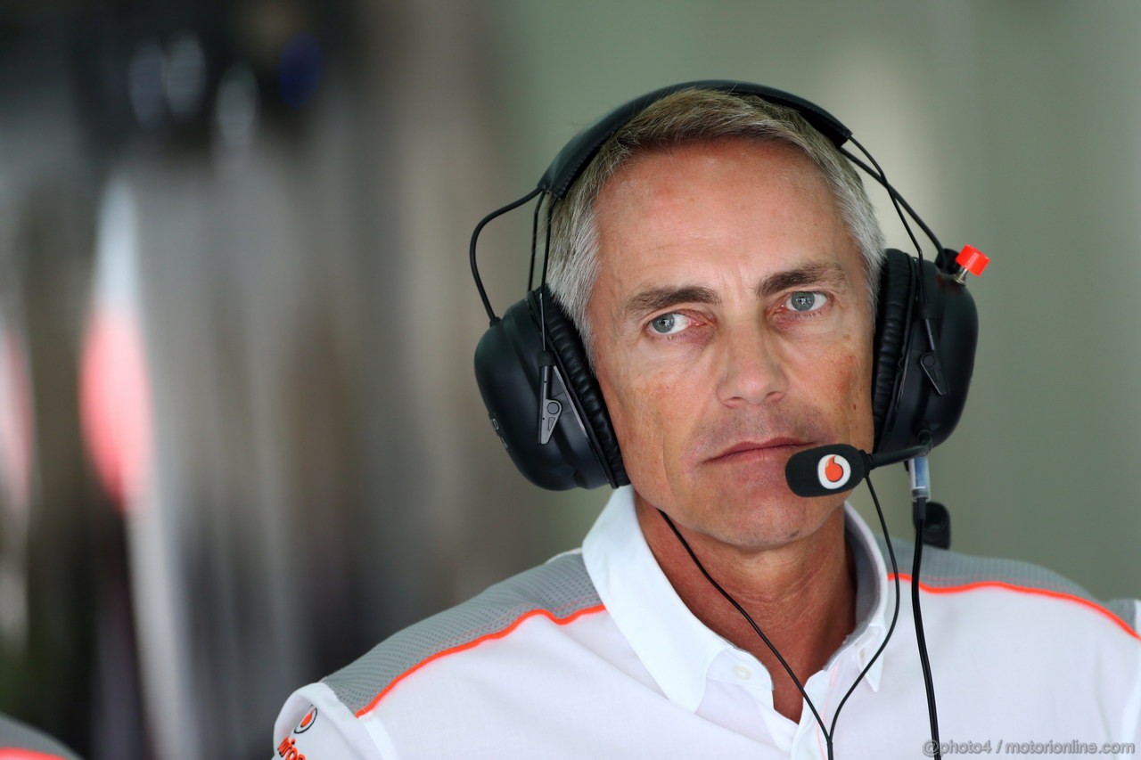 GP BAHRAIN, 19.04.2013- Prove Libere 1, Martin Whitmarsh (GBR), Chief Executive Officer Mclaren 