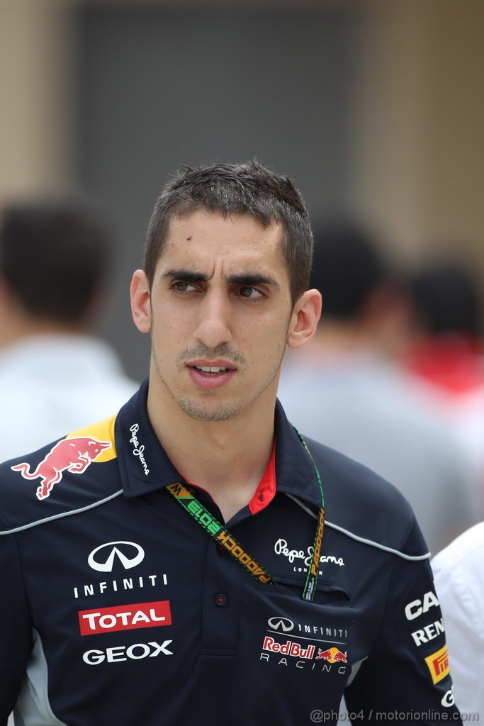 GP BAHRAIN, 19.04.2013- Prove Libere 2, Sebastien Buemi, Test driver Tororosso