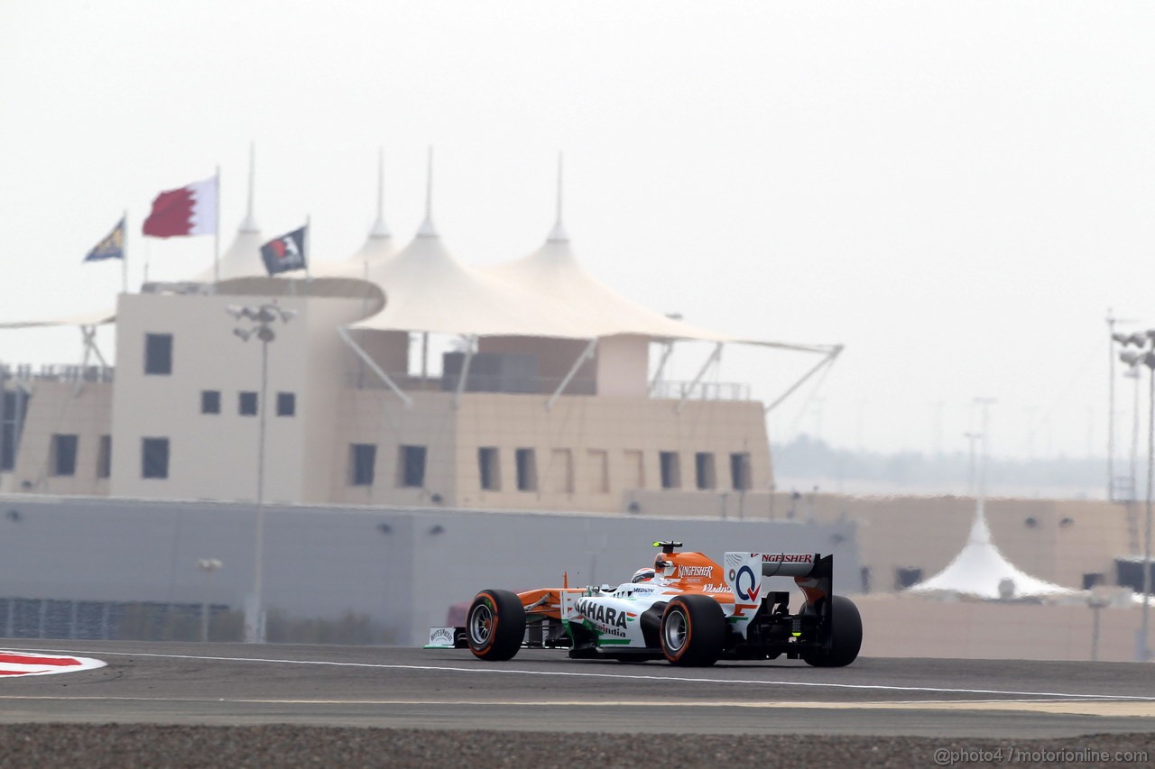 GP BAHRAIN, 19.04.2013- Prove Libere 2, Adrian Sutil (GER), Sahara Force India F1 Team VJM06 