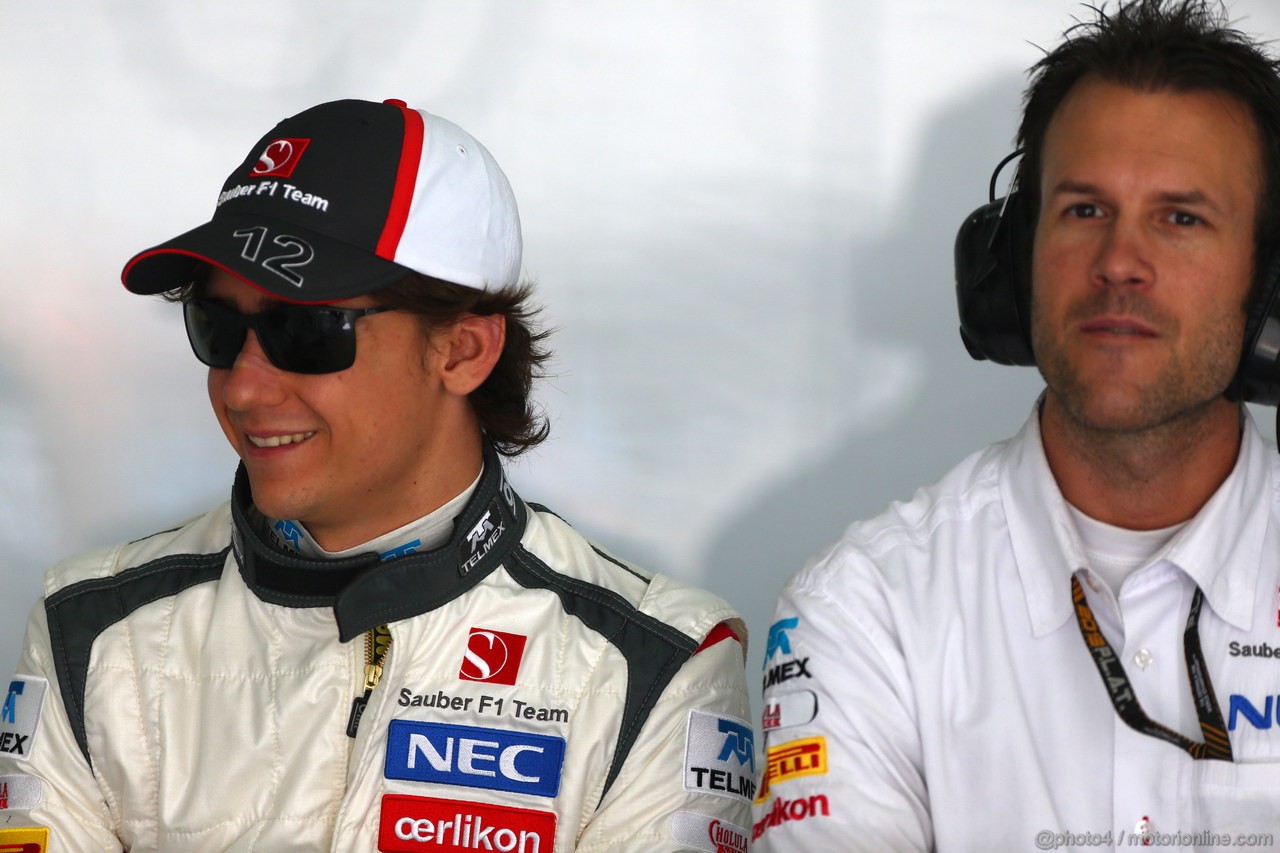 GP BAHRAIN, 19.04.2013- Prove Libere 2, Esteban Gutierrez (MEX), Sauber F1 Team C32