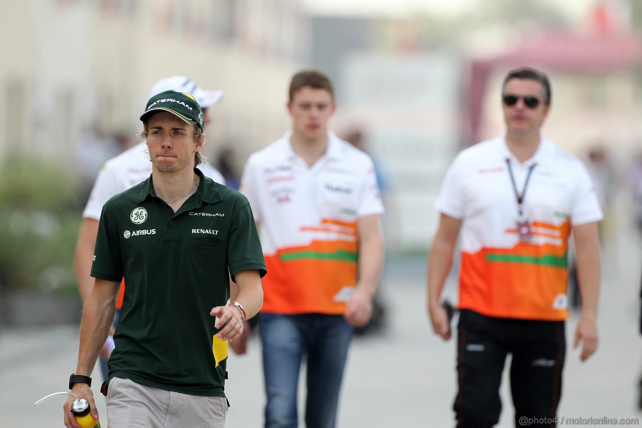GP BAHRAIN, 19.04.2013- Charles Pic (FRA) Caterham F1 Team CT03 