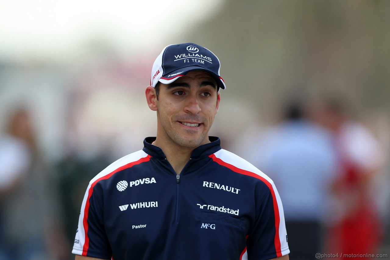 GP BAHRAIN, 19.04.2013- Pastor Maldonado (VEN) Williams F1 Team FW35 