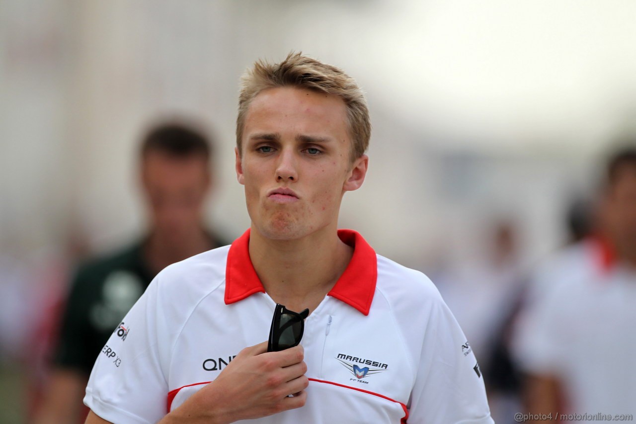 GP BAHRAIN, 19.04.2013- Max Chilton (GBR), Marussia F1 Team MR02 