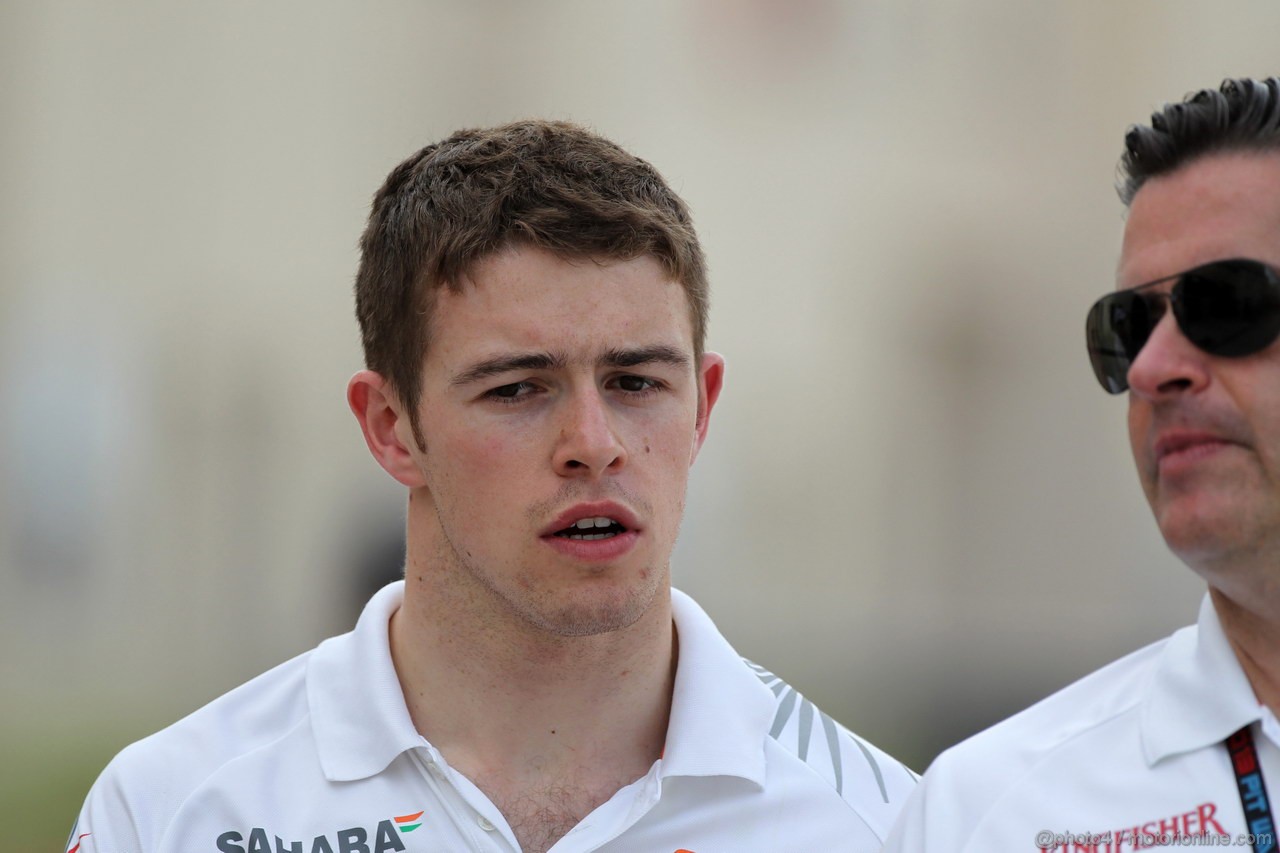 GP BAHRAIN, 19.04.2013- Paul di Resta (GBR) Sahara Force India F1 Team VJM06 