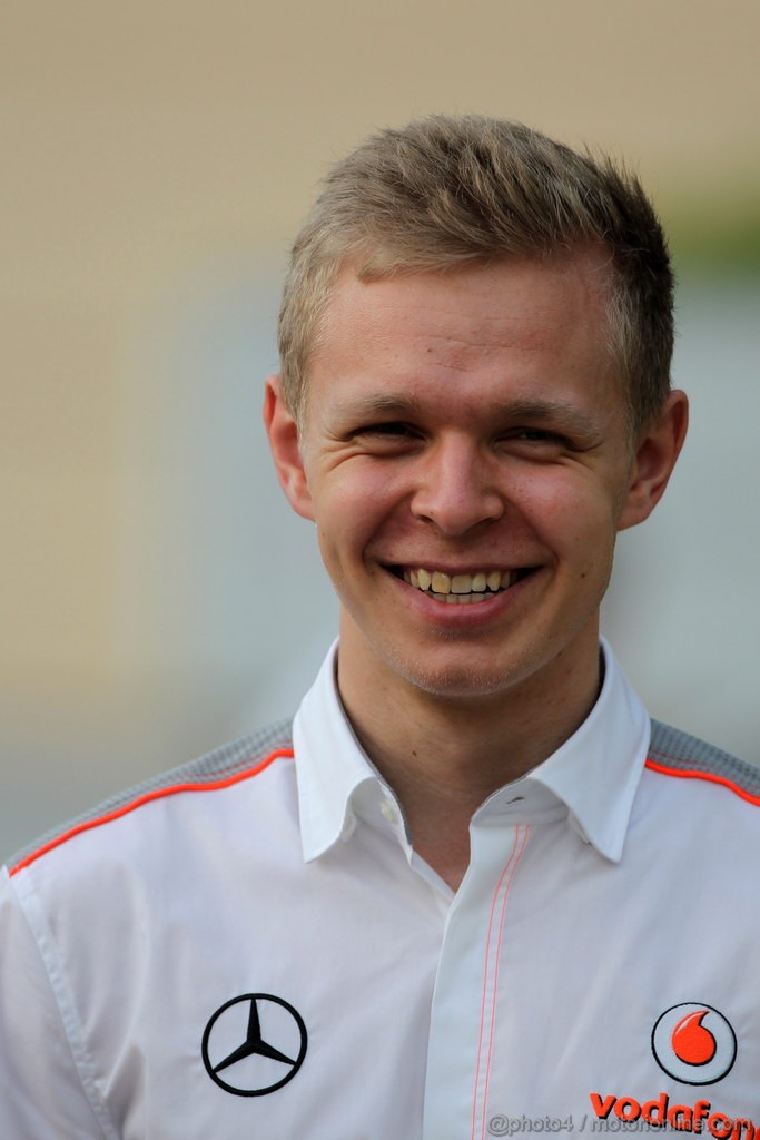GP BAHRAIN, 19.04.2013- Kevin Magnussen (DEN) McLaren Test Driver.