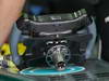 GP BAHRAIN, 19.04.2013- Free Practice 1, The Steering wheel of Sergio Perez (MEX) McLaren MP4-28 