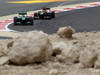 GP BAHRAIN, 19.04.2013- Free Practice 1, Heikki Kovalainen (FIN) Caterham F1 Team CT03, Test Driver e Kimi Raikkonen (FIN) Lotus F1 Team E21 