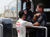 GP BAHRAIN, 19.04.2013- Free Practice 1, Mark Webber (AUS) Red Bull Racing RB9 e Christian Horner (GBR), Red Bull Racing, Sporting Director 