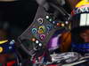 GP BAHRAIN, 19.04.2013- Free Practice 1, The Steering wheel of Mark Webber (AUS) Red Bull Racing RB9 