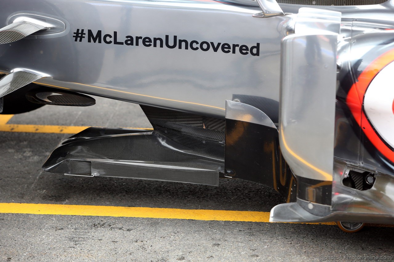 GP BELGIO, 25.08.2013- McLaren Mercedes MP4-28, detail