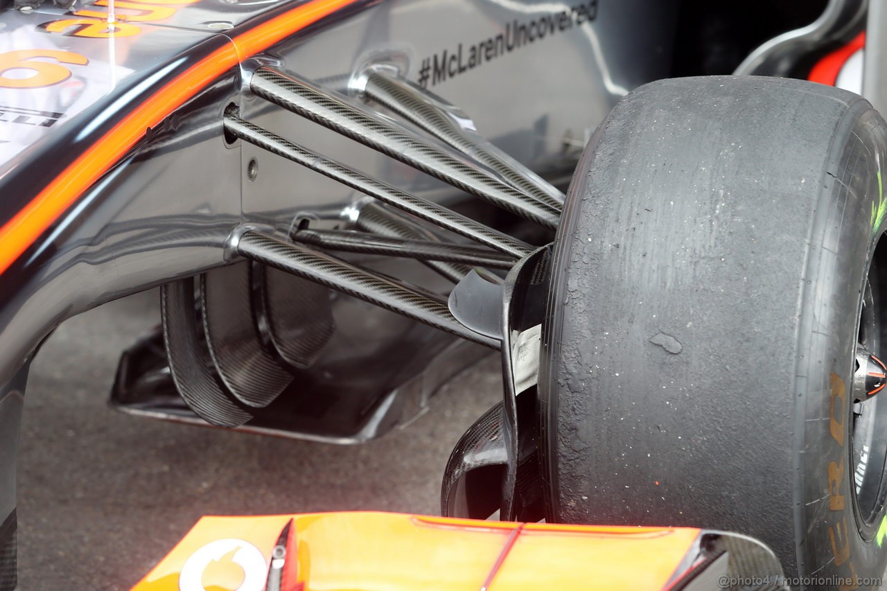 GP BELGIO, 25.08.2013- McLaren Mercedes MP4-28, detail