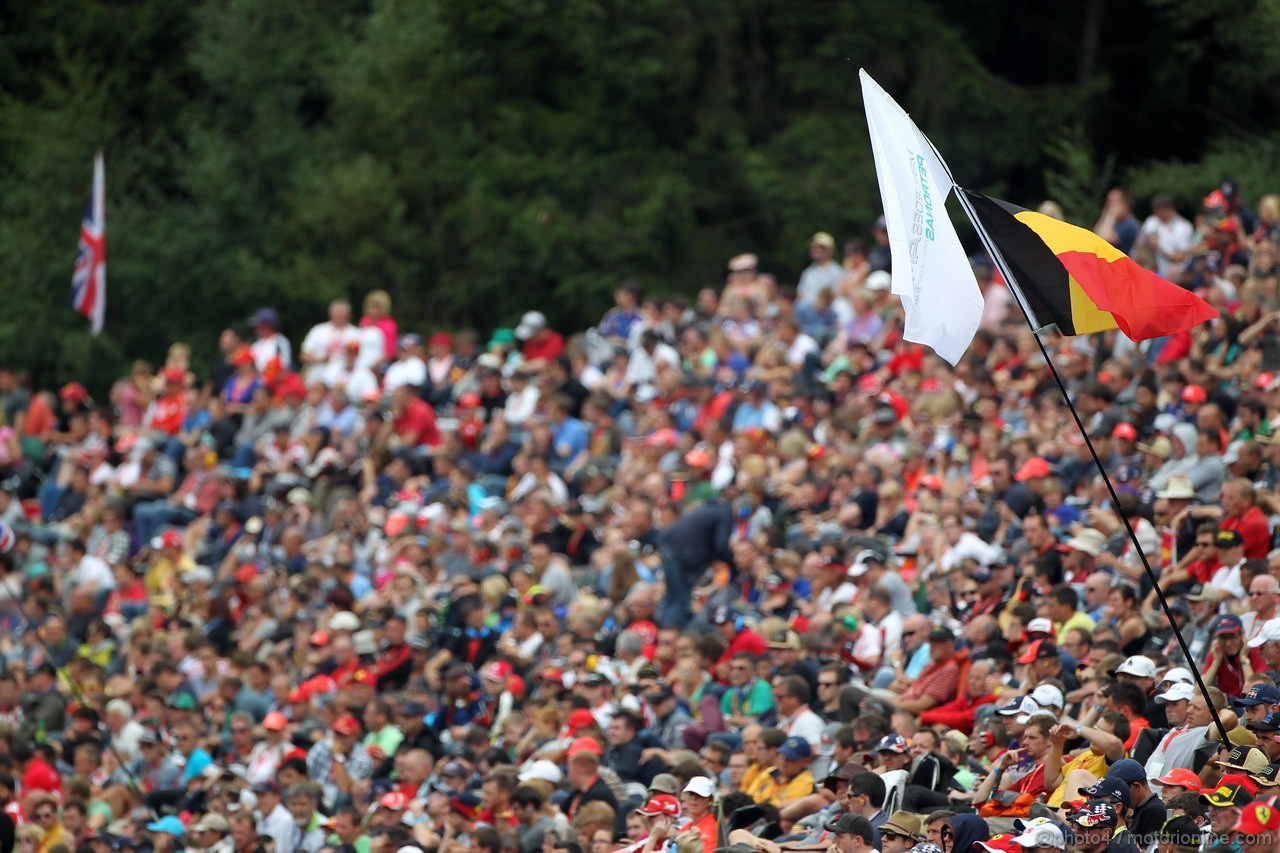 GP BELGIO, 25.08.2013-  Gara, Fans
