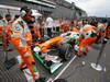 GP BELGIO, 25.08.2013-  Gara, Paul di Resta (GBR) Sahara Force India F1 Team VJM06 
