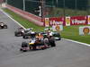 GP BELGIO, 25.08.2013-  Gara, Mark Webber (AUS) Red Bull Racing RB9 