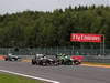 GP BELGIO, 25.08.2013-  Gara, Esteban Gutierrez (MEX), Sauber F1 Team C32 e Giedo Van der Garde (NED), Caterham F1 Team CT03