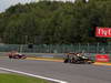 GP BELGIO, 25.08.2013-  Gara, Romain Grosjean (FRA) Lotus F1 Team E21 davanti a Sergio Perez (MEX) McLaren MP4-28 