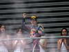 GP BELGIO, 25.08.2013-  Gara, Sebastian Vettel (GER) Red Bull Racing RB9 vincitore
