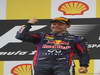 GP BELGIO, 25.08.2013-  Gara, Sebastian Vettel (GER) Red Bull Racing RB9 vincitore