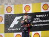 GP BELGIO, 25.08.2013-  Gara, 1st position Sebastian Vettel (GER) Red Bull Racing RB9