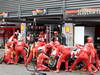 GP BELGIO, 25.08.2013-  Gara, Pit stop, Felipe Massa (BRA) Ferrari F138 