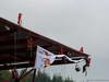 GP BELGIO, 25.08.2013-  Gara, Greenpeace make a protest against race title sponsors Shell in the grand stand