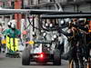 GP BELGIO, 25.08.2013-  Gara, Pit stop, Lewis Hamilton (GBR) Mercedes AMG F1 W04