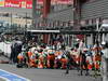 GP BELGIO, 25.08.2013-  Gara, Pit stop, Paul di Resta (GBR) Sahara Force India F1 Team VJM06 