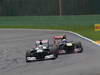 GP BELGIO, 25.08.2013-  Gara, Pastor Maldonado (VEN) Williams F1 Team FW35 e Daniel Ricciardo (AUS) Scuderia Toro Rosso STR8 