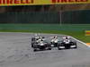 GP BELGIO, 25.08.2013-  Gara, Esteban Gutierrez (MEX), Sauber F1 Team C32 e Pastor Maldonado (VEN) Williams F1 Team FW35