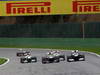 GP BELGIO, 25.08.2013-  Gara, Esteban Gutierrez (MEX), Sauber F1 Team C32 e Pastor Maldonado (VEN) Williams F1 Team FW35