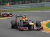 GP BELGIO, 25.08.2013-  Gara, Mark Webber (AUS) Red Bull Racing RB9 